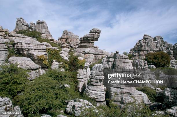 Andalusia, El Torcal de Antequera Espagne: Andalousie, El Torcal de Antequera.