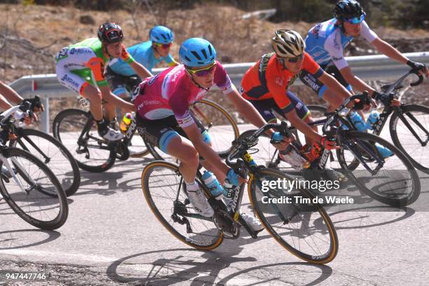 Pello Bilbao of Spain and Astana Pro Team Purple Leader Jersey / during the 42nd Tour of the Alps 2018, Stage 2 a 145,5km stage from Lavarone to Alpe...