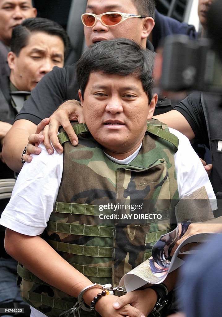 Andal Ampatuan Jnr. in chain, member of