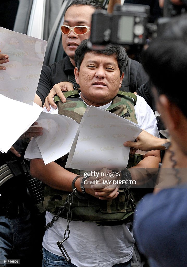 Andal Ampatuan Jnr. in chain, member of