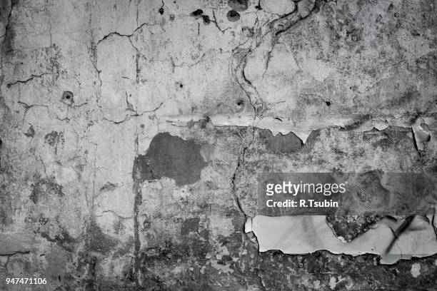 grungy vintage wall stone texture background - gesso roccia foto e immagini stock