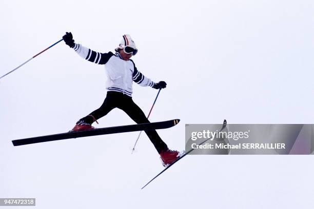 Saut à ski.