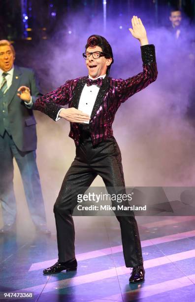 Justin-Lee Jones during a photocall for 'Strictly Ballroom The Musical' at Piccadilly Theatre on April 17, 2018 in London, England.