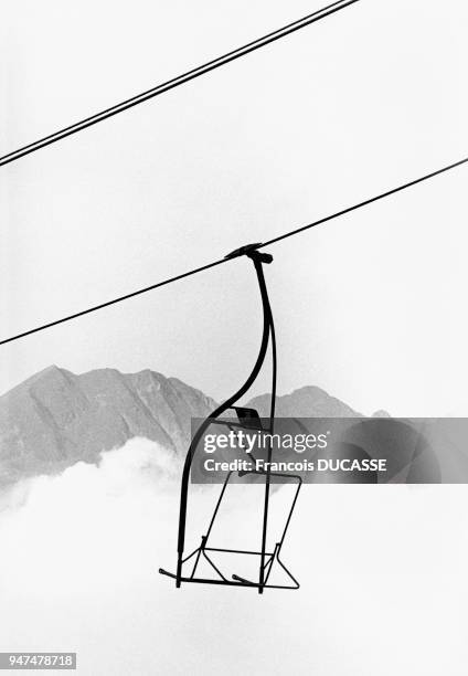 Ski lifts . Saint-Larry: les remontées mécaniques .