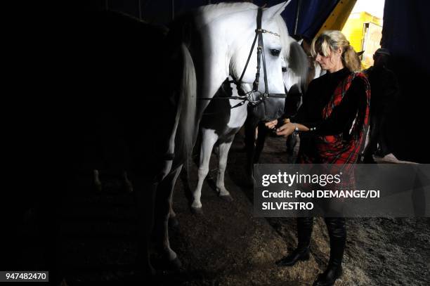 The Pinder Circus was created over 150 years ago. Each year it stops off at around 130 towns. Its big top seats 2500 people and is put up or down 260...