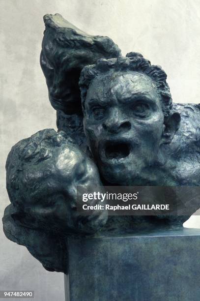 Bronze Heads By Antoine Bourdelle At Musee Bourdelle In Paris, September 1994.