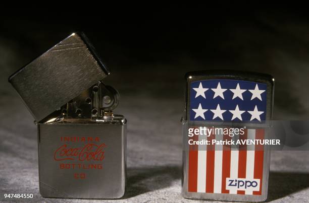 Stars And Stripes Zippo Replica For The 60th Anniversary Of Zippo Lighters, March 1992.