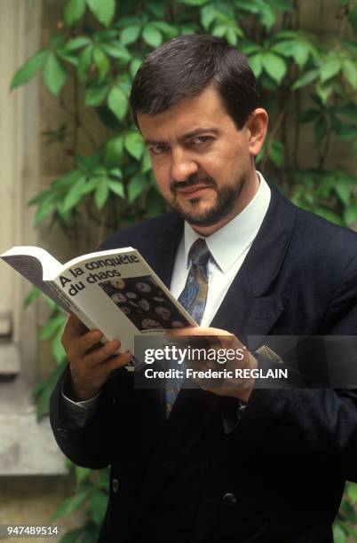 Senator Jean Luc Melenchon, Paris, May 5, 1991.