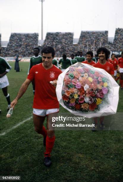 Illustration during the World Cup Qualification match between Tunisia and Nigeria in Olympic stadium d'El Menzah, Tunisia, on September 25th, 1977.