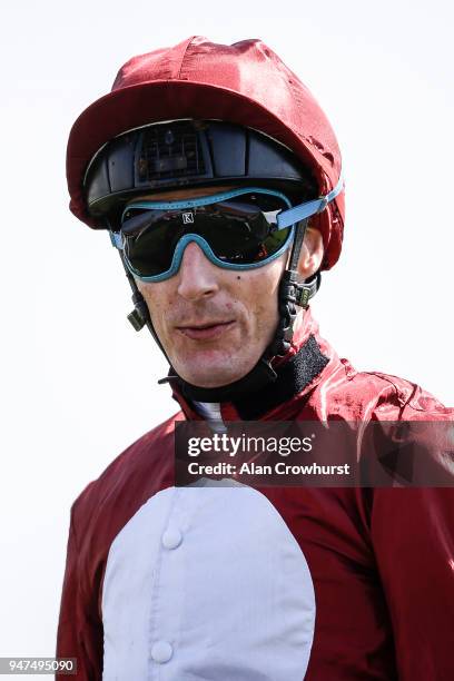Fran Berry poses at Newmarket racecourse on April 17, 2018 in Newmarket, England.