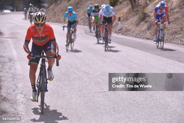 Domenico Pozzovivo of Italy and Team Bahrain Merida / during the 42nd Tour of the Alps 2018, Stage 2 a 145,5km stage from Lavarone to Alpe di...