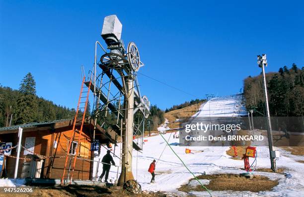 REMONTE-PENTE, LA BRESSE HONECK, VOSGES, FRANCE.