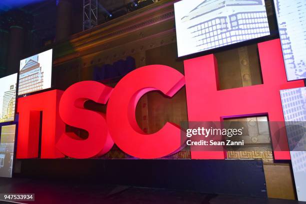 Atmosphere at NYU Tisch School of the Arts GALA 2018 at Capitale on April 16, 2018 in New York City.