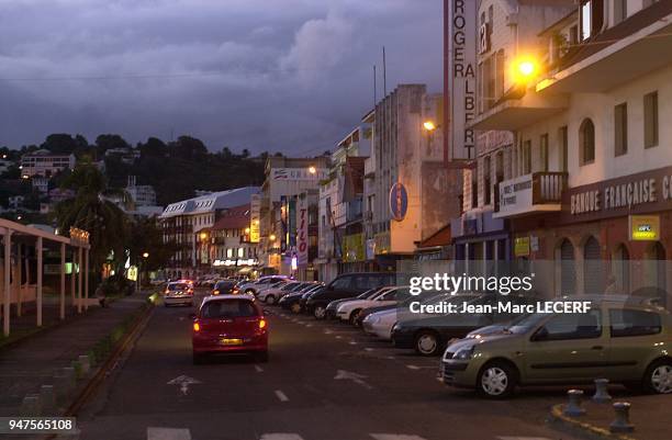 Rue commercante a Fort de France Street shops at Fort de France.