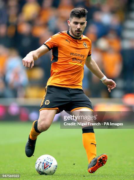 Wolverhampton Wanderers' Ruben Neves during the Sky Bet Championship match at Molineux, Wolverhampton.