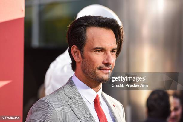 Rodrigo Santoro attends "Westworld" Season 2 Los Angeles Premiere on April 16, 2018 in Los Angeles, California.