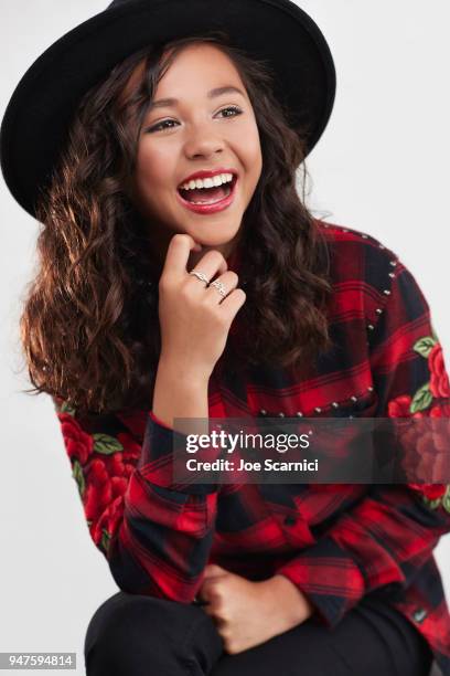 Actress Breanna Yde poses for a portrait on January 16, 2018 in Los Angeles, California.