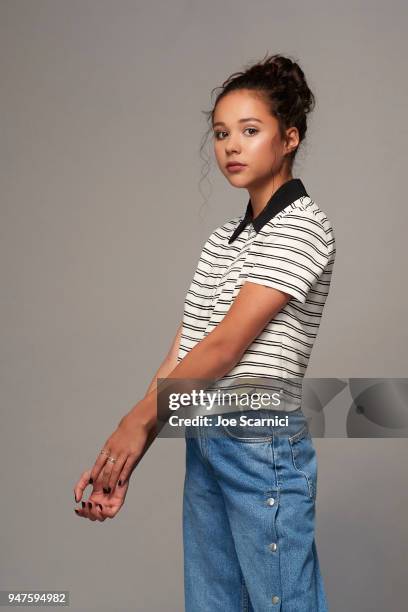 Actress Breanna Yde poses for a portrait on January 16, 2018 in Los Angeles, California.