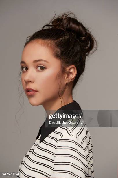 Actress Breanna Yde poses for a portrait on January 16, 2018 in Los Angeles, California.