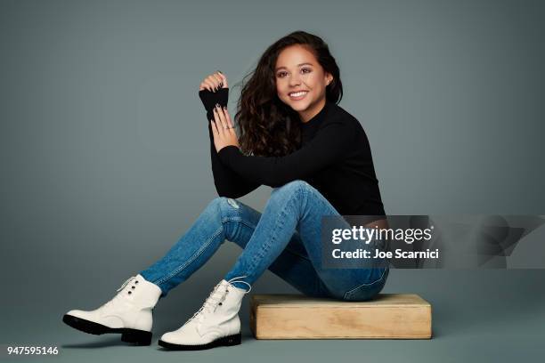 Actress Breanna Yde poses for a portrait on January 16, 2018 in Los Angeles, California.