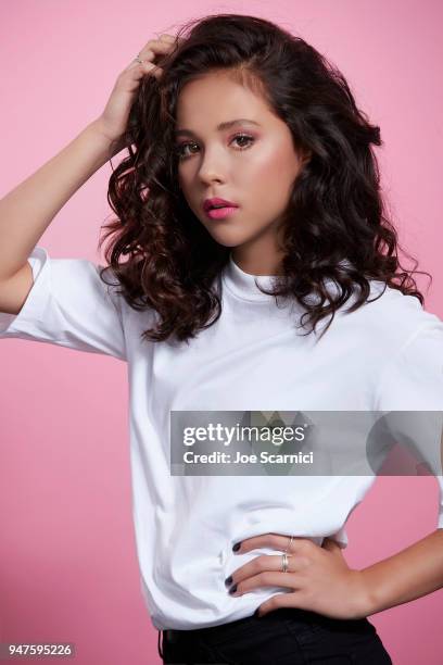 Actress Breanna Yde poses for a portrait on January 16, 2018 in Los Angeles, California.