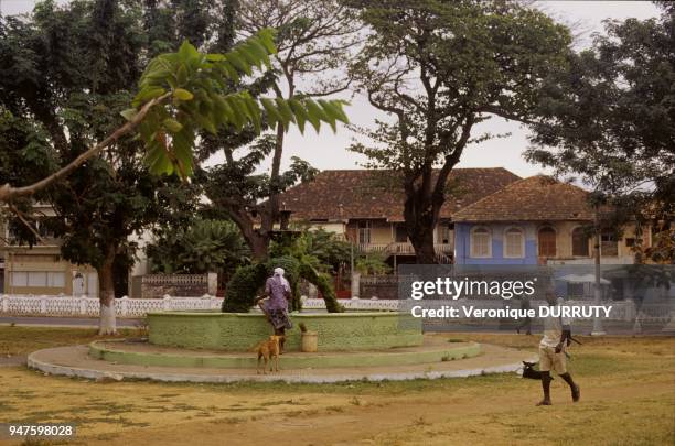 Agostinho Neto roca is the largest plantation in the country. It included houses, gardens, churches ans even an hospital. Sao Tome And Principe.