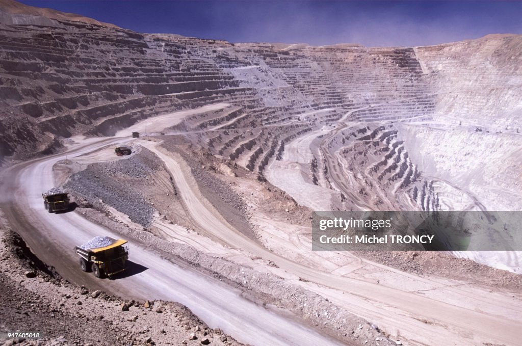 Mine de Chuquicamata au Chili