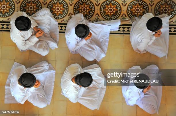 Vietnam, Tay Ninh Province, the temple of the Cao Dai Holy See near the town of Tay Ninh.