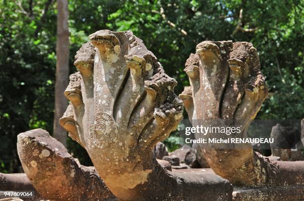 Cambodia Siem Reap, Angkor classified World Heritage by UNESCO, the temple Banteay Kdei.