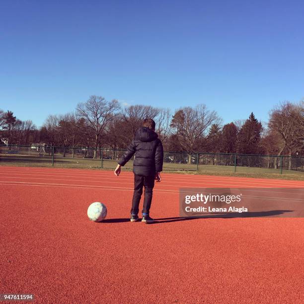 soccer practice - leana alagia stock pictures, royalty-free photos & images