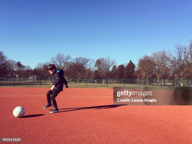 soccer practice - leana alagia stock pictures, royalty-free photos & images