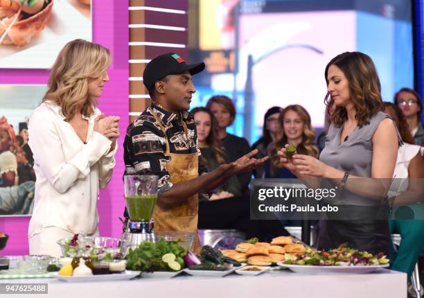 Marcus Samuelsson is a guest on "Good Morning America," Tuesday, April 17 airing on the Walt Disney Television via Getty Images Television Network....