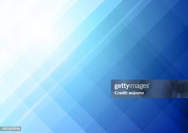 abstract blue background - organic shapes stock illustrations