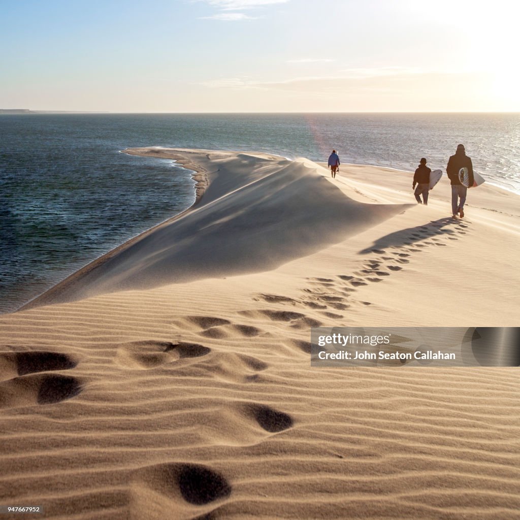 Walking in Western Sahara