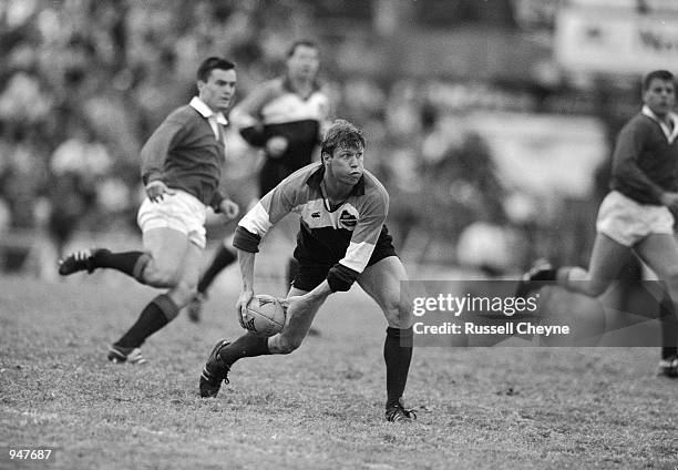 Nick Farr Jones of Anzacs in action during the British Lions tour to Australia match against the British Lions played in Australia. \ Mandatory...