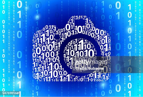 DSLR Camera Binary Code Blue Vector Pattern Background DSLR Camera Binary Code Blue Vector Pattern Background
