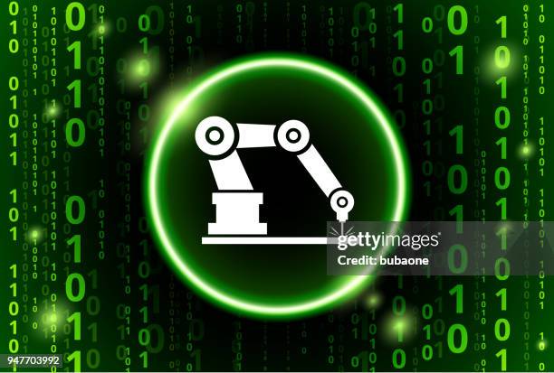 construction binary code vector pattern background - binary code building stock illustrations