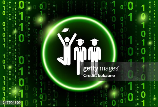 Graduation Binary Code Vector Pattern Background Graduation Binary Code Vector Pattern Background