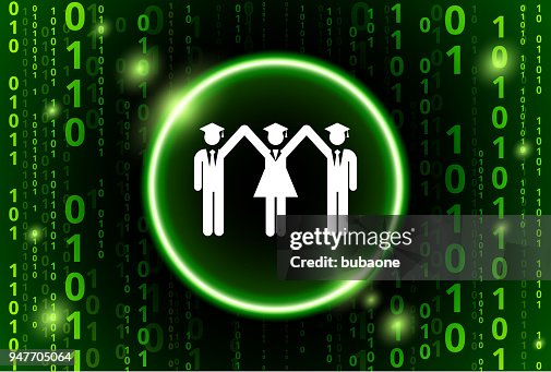 Graduation Binary Code Vector Pattern Background Graduation Binary Code Vector Pattern Background