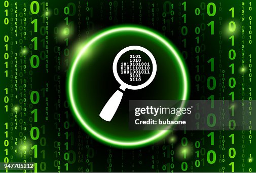 Computer Security Binary Code Vector Pattern Background Computer Security Binary Code Vector Pattern Background