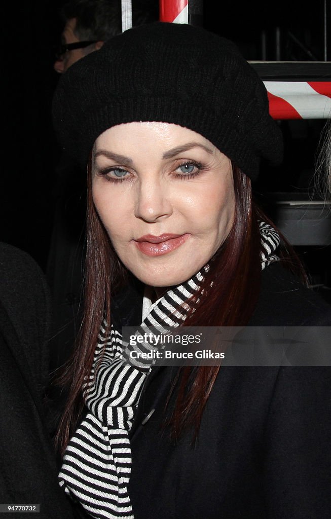 Celebrities Visit Broadway - December 17, 2009