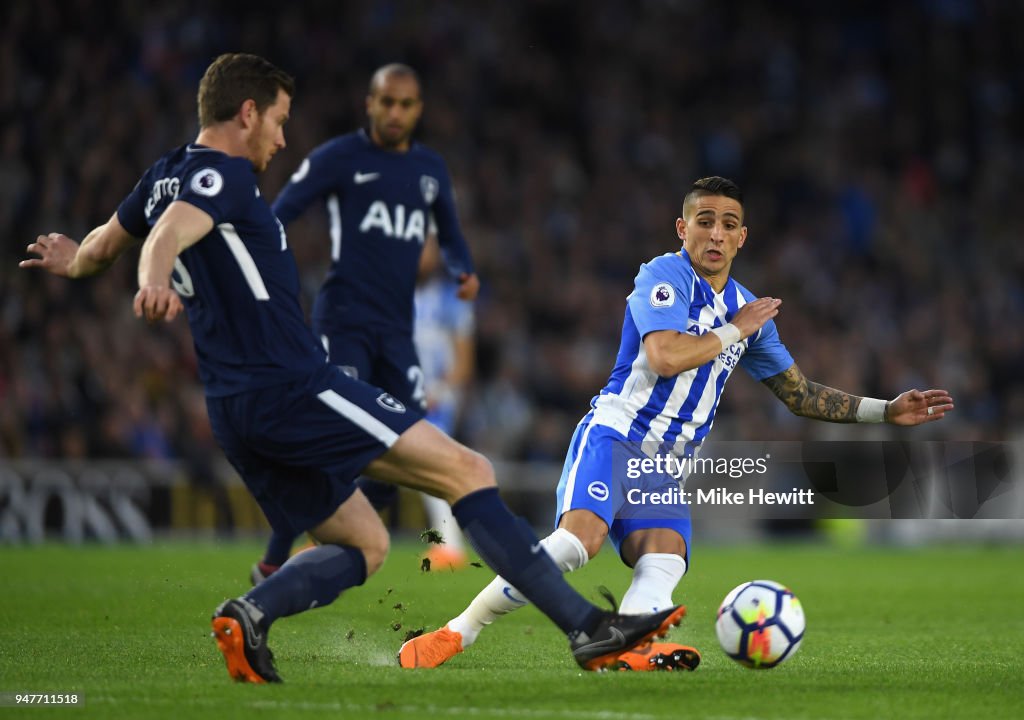 Brighton and Hove Albion v Tottenham Hotspur - Premier League