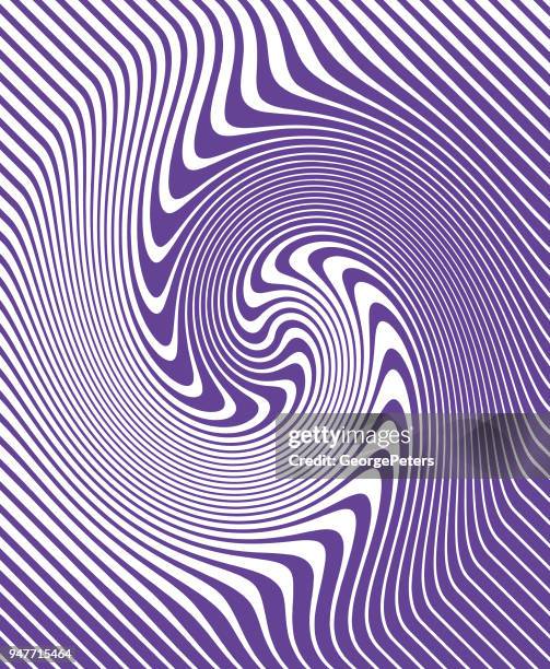 halftone pattern, abstract background of rippled, wavy lines - ultraviolet waves stock illustrations