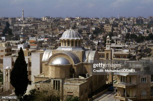 Syria illustration: here Hama, a city on the banks of the Orontes River in west-central Syria north of Damascus, April 1988.