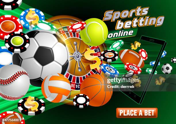 stockillustraties, clipart, cartoons en iconen met wedden op sport - duelleren