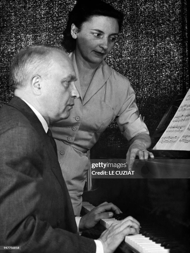 PIANISTS ROBERT AND GABY CASADESUS