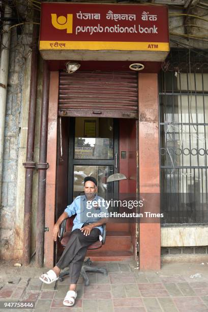 No Cash in ATM due to cash crunch at Paharganj, on April 17, 2018 in New Delhi, India. Reports of a cash crunch in several states including Delhi,...