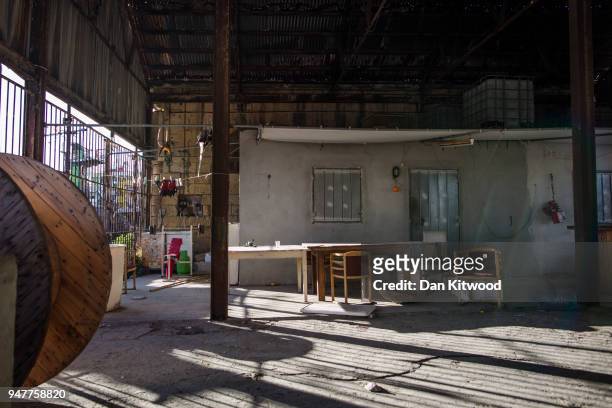 General view of the Potato Sheds in Marsa Harbour on March 11, 2018 in Valletta, Malta. This series of images forms part of an investigation by the...