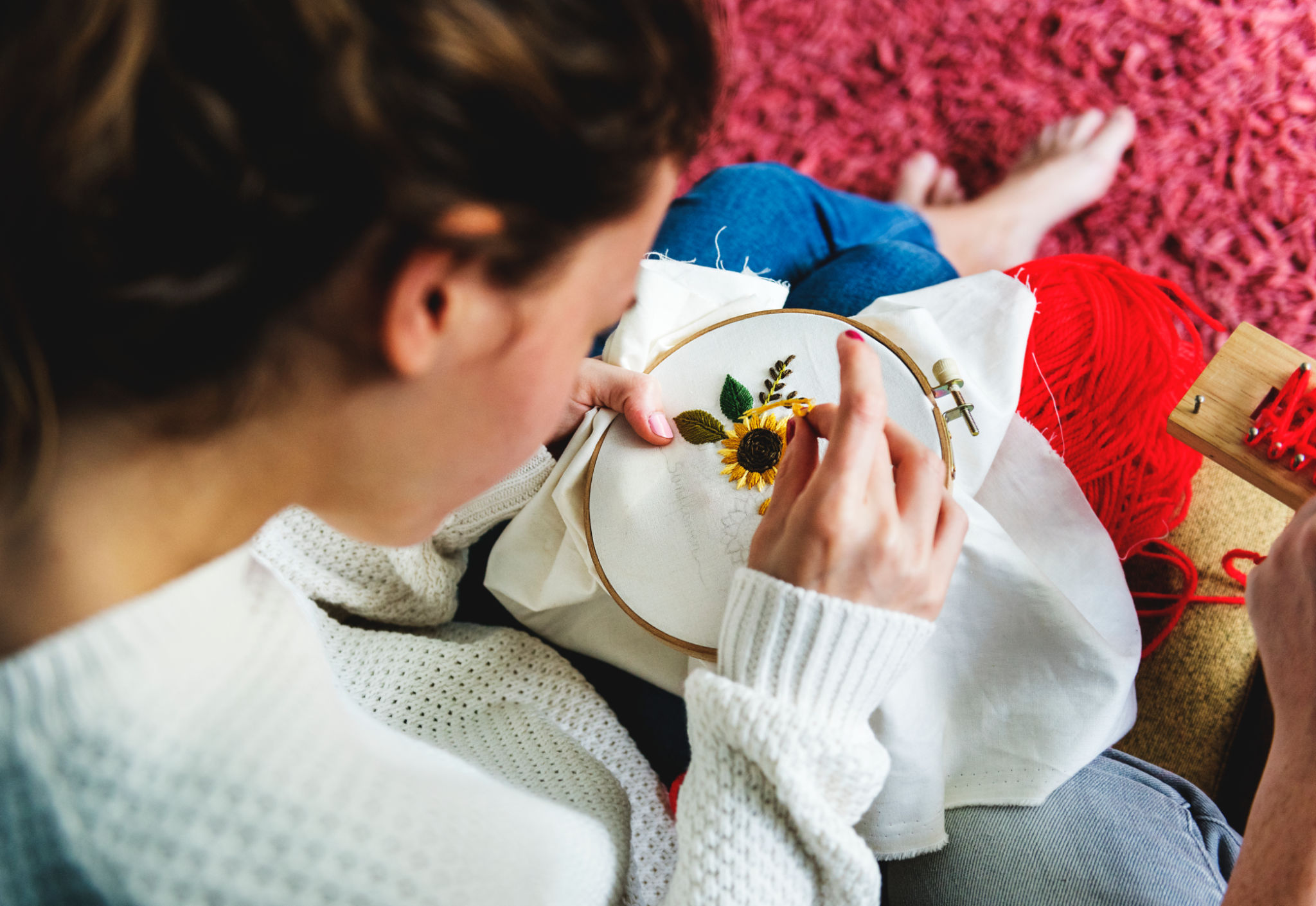 needlework beginner