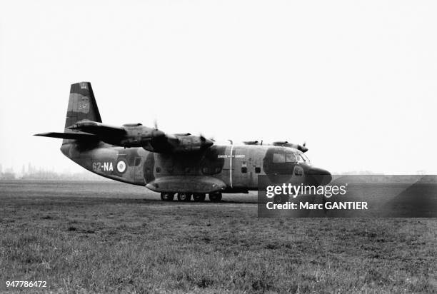 Avion ?Breguet 941? de l'Armée de l'air française, en France.